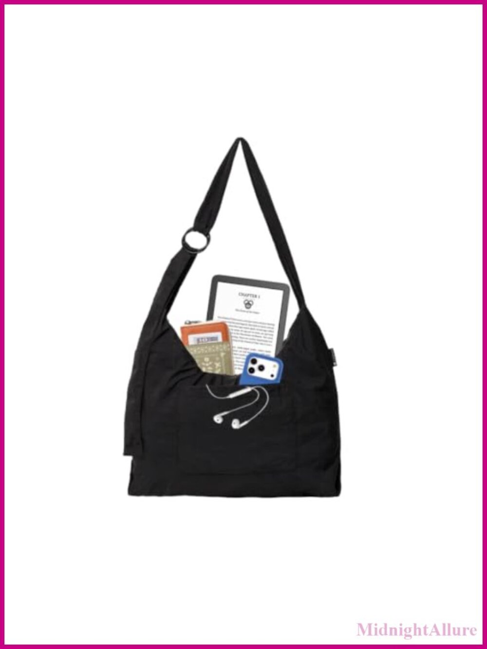 Thread Wallets Slouchy Crescent Sling Crossbody Shoulder Bag Purse